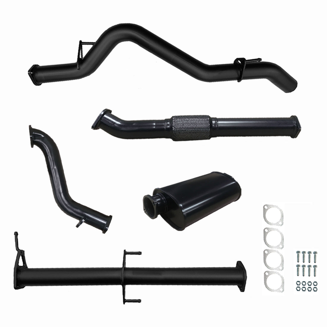 Mitsubishi MN Triton 2.5L 3" Turbo Back Systems