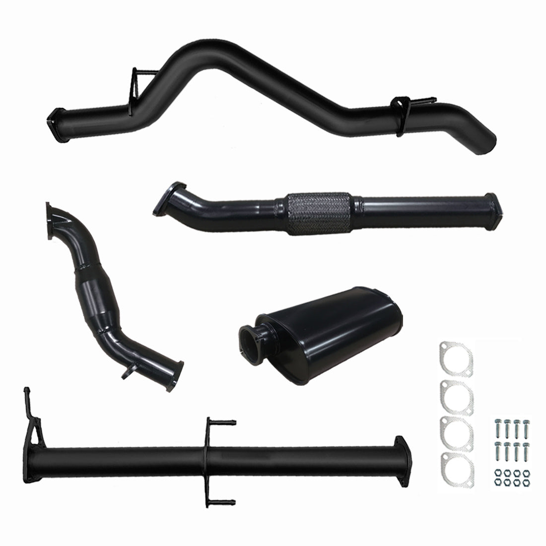 Mitsubishi MN Triton 2.5L 3" Turbo Back Systems
