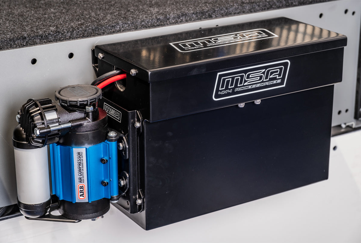 MSA 4X4 BATTERY BOX LARGE - 40018