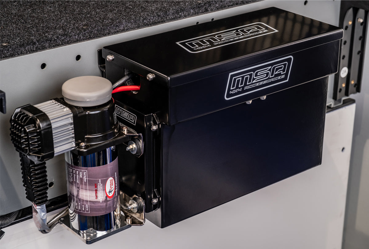 MSA 4X4 BATTERY BOX LARGE - 40018
