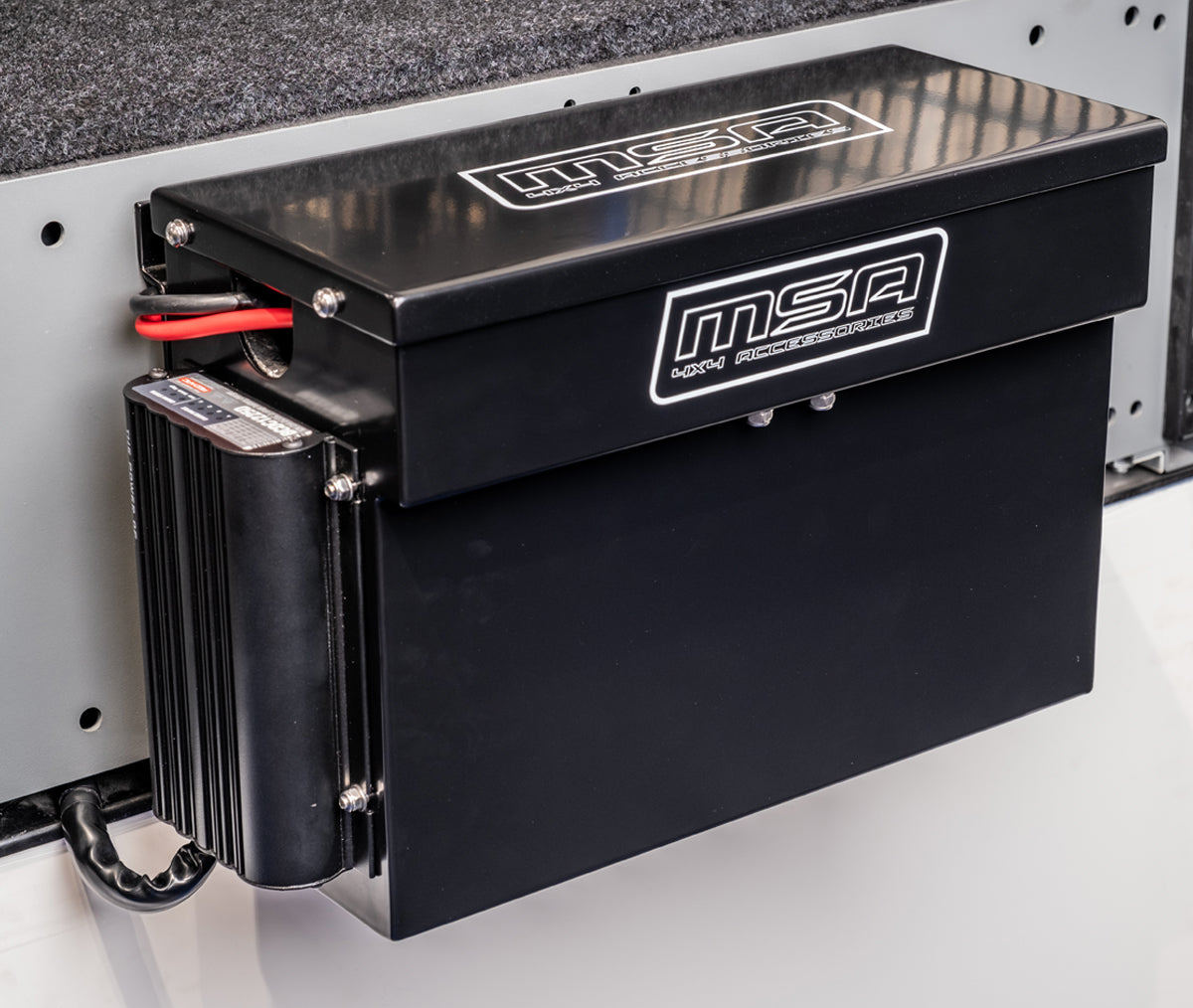 MSA 4X4 BATTERY BOX LARGE - 40018