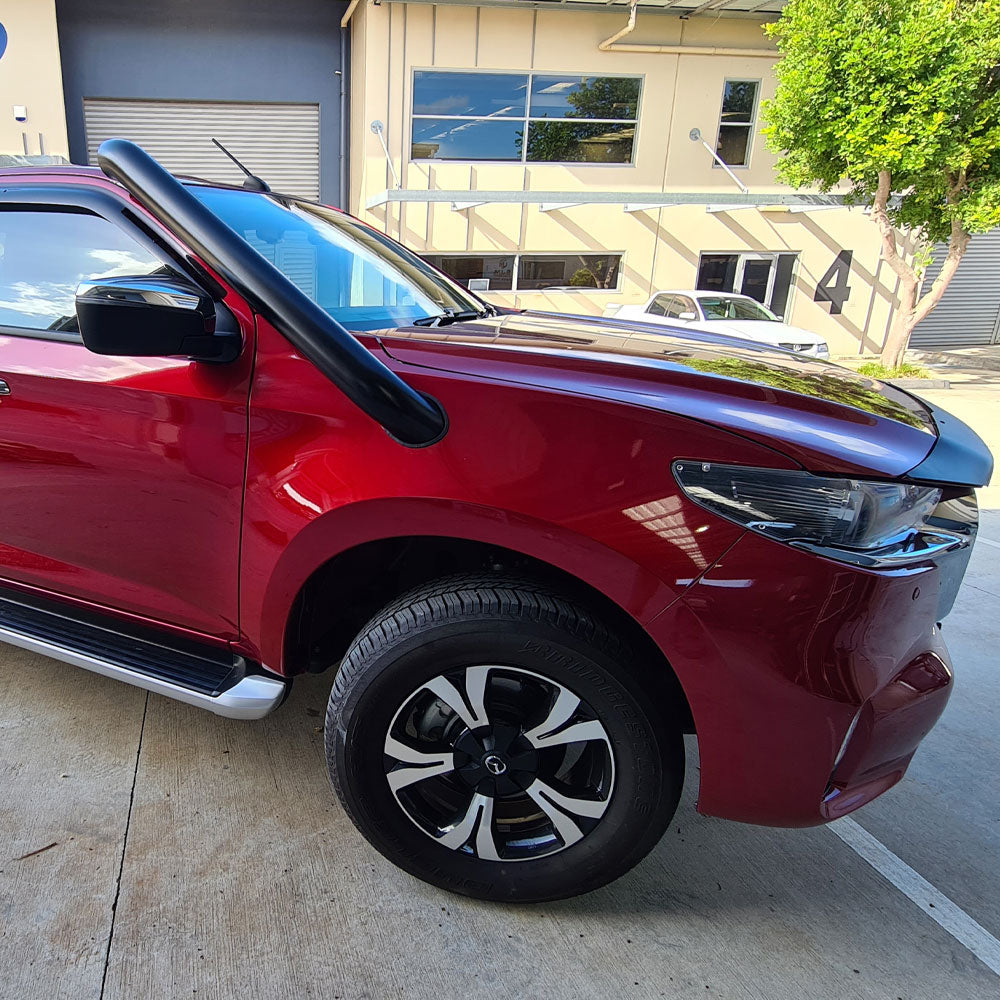 Mazda BT50 2021 onwards 4″ Stainless Steel Snorkel Kit (SHORT)