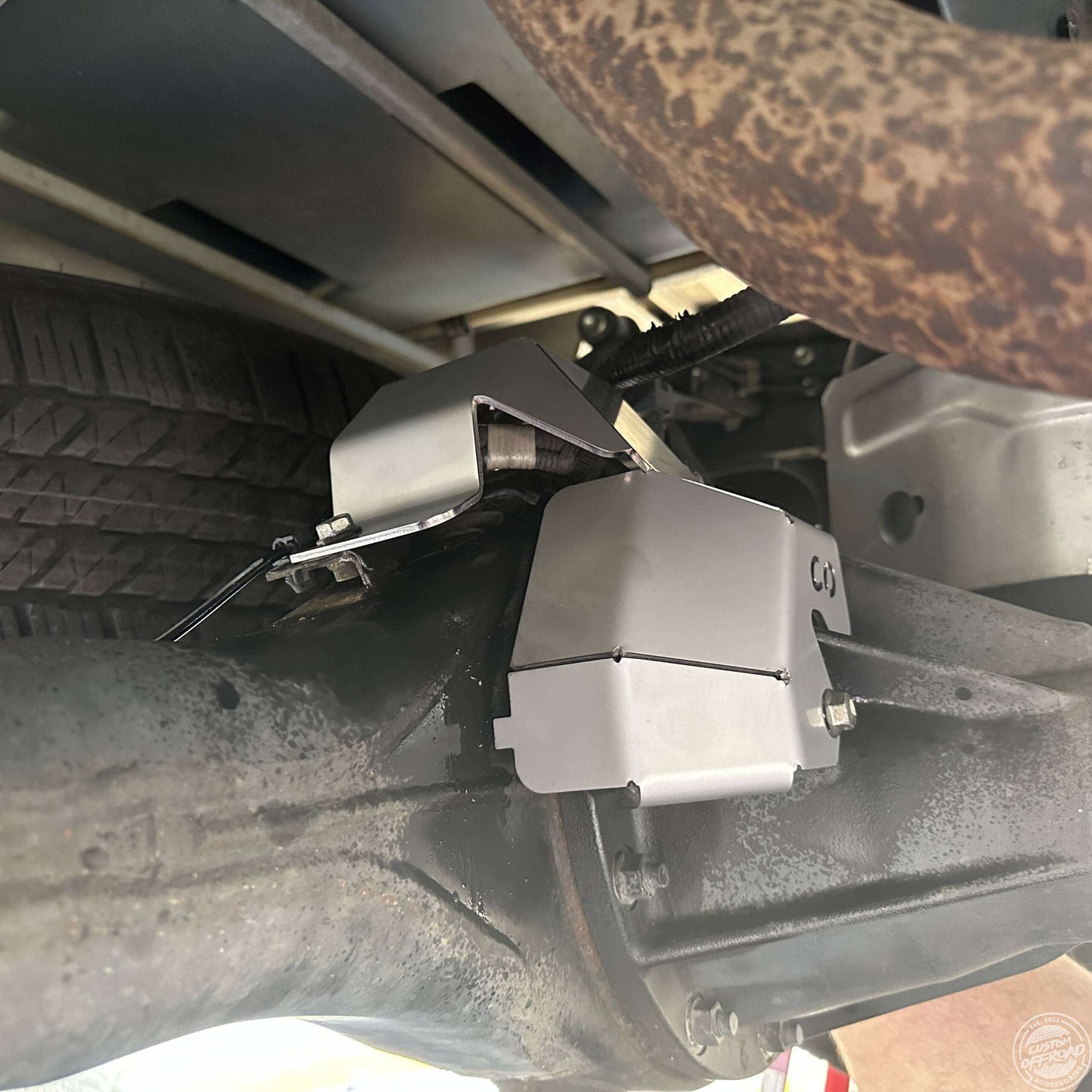 N80 Rear Diff Actuator E-Locker Guard