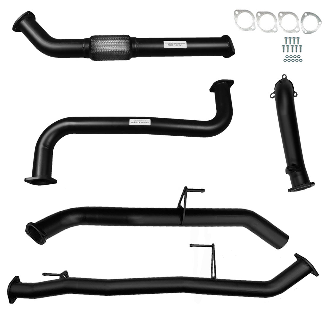 Nissan D40 Navara Exhaust 2.5L Manual Turbo Back 3" Systems