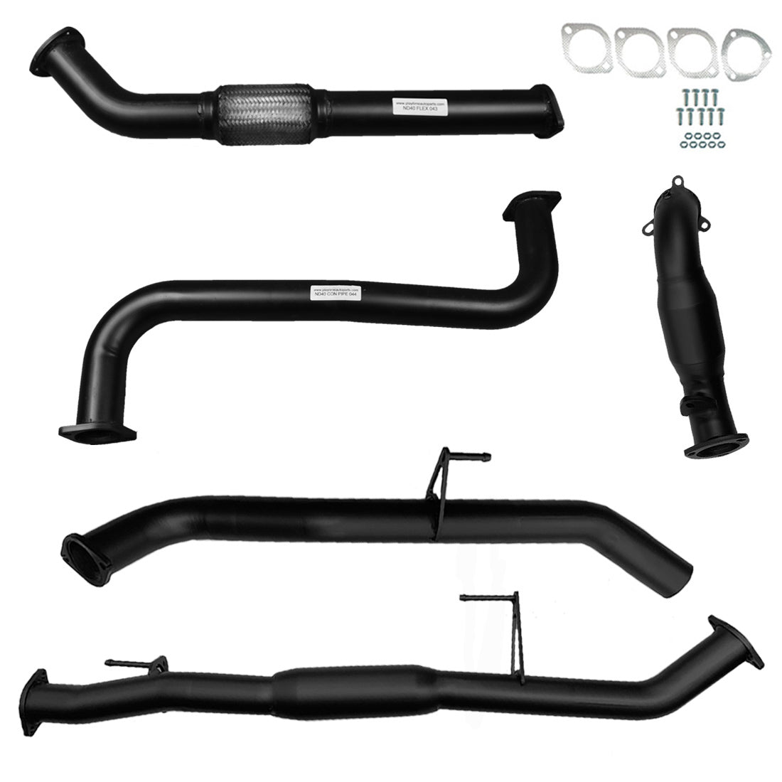 Nissan D40 Navara Exhaust 2.5L Manual Turbo Back 3" Systems