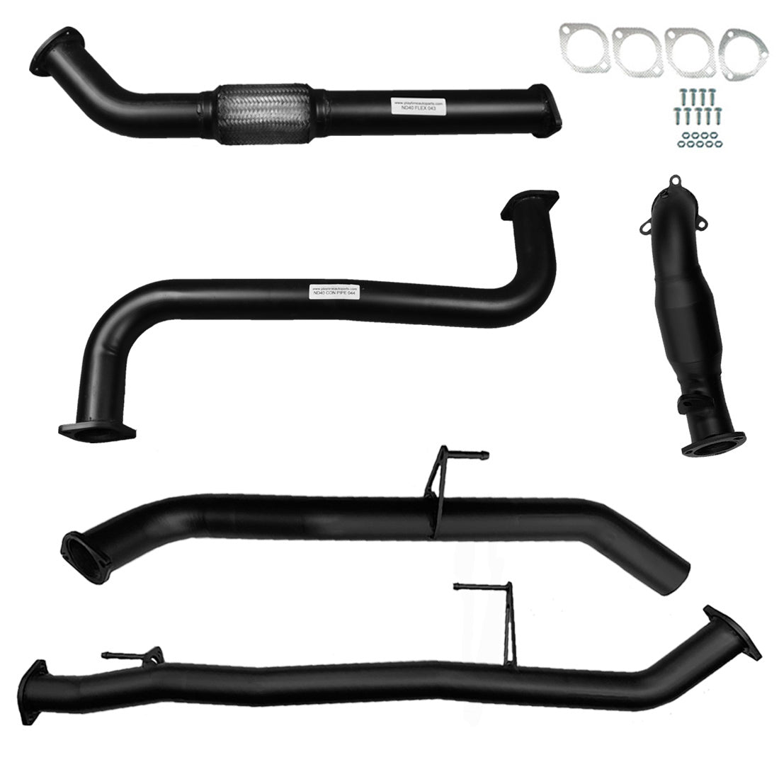 Nissan D40 Navara Exhaust 2.5L Manual Turbo Back 3" Systems
