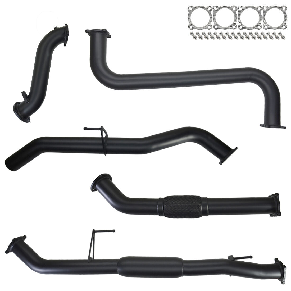 Nissan D40 Navara Exhaust 2.5L Manual Turbo Back 3" Systems