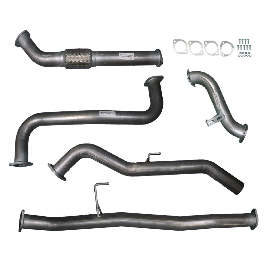 Nissan D40 Navara Exhaust 2.5L Manual Turbo Back 3" Systems