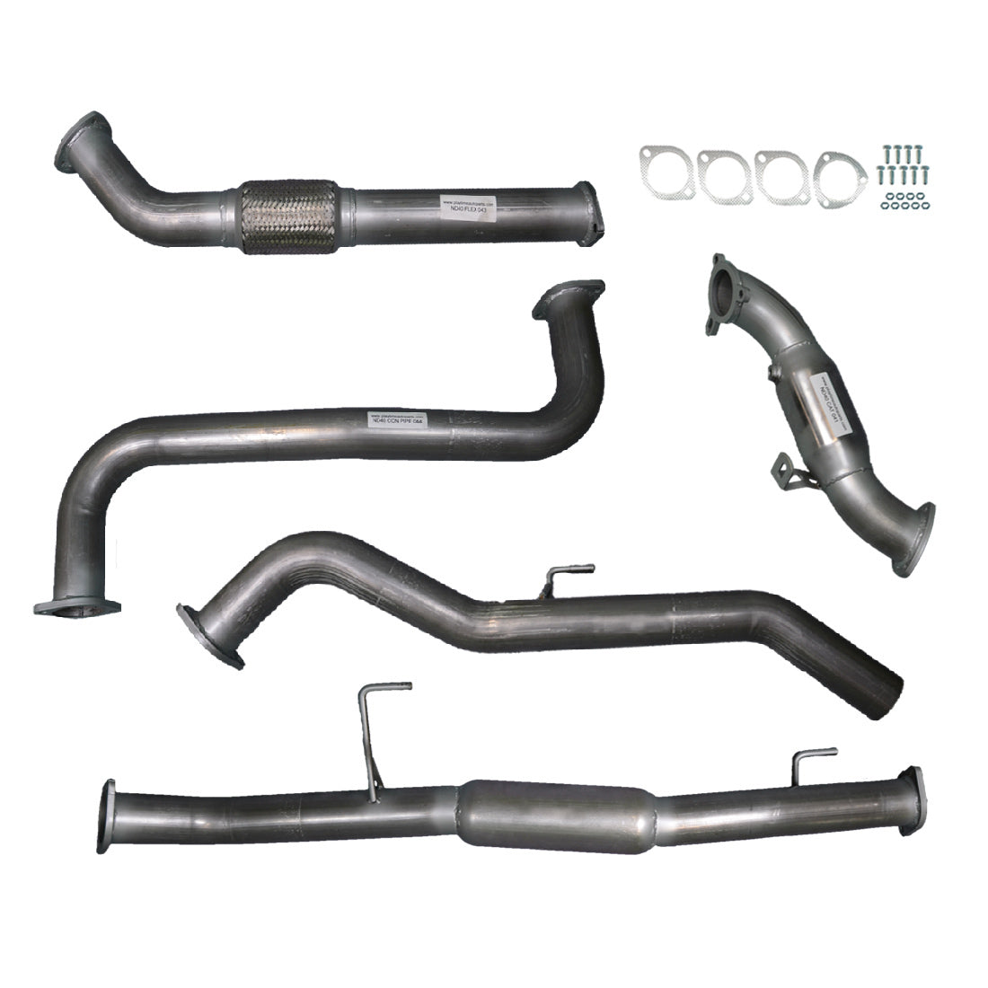 Nissan D40 Navara Exhaust 2.5L Manual Turbo Back 3" Systems