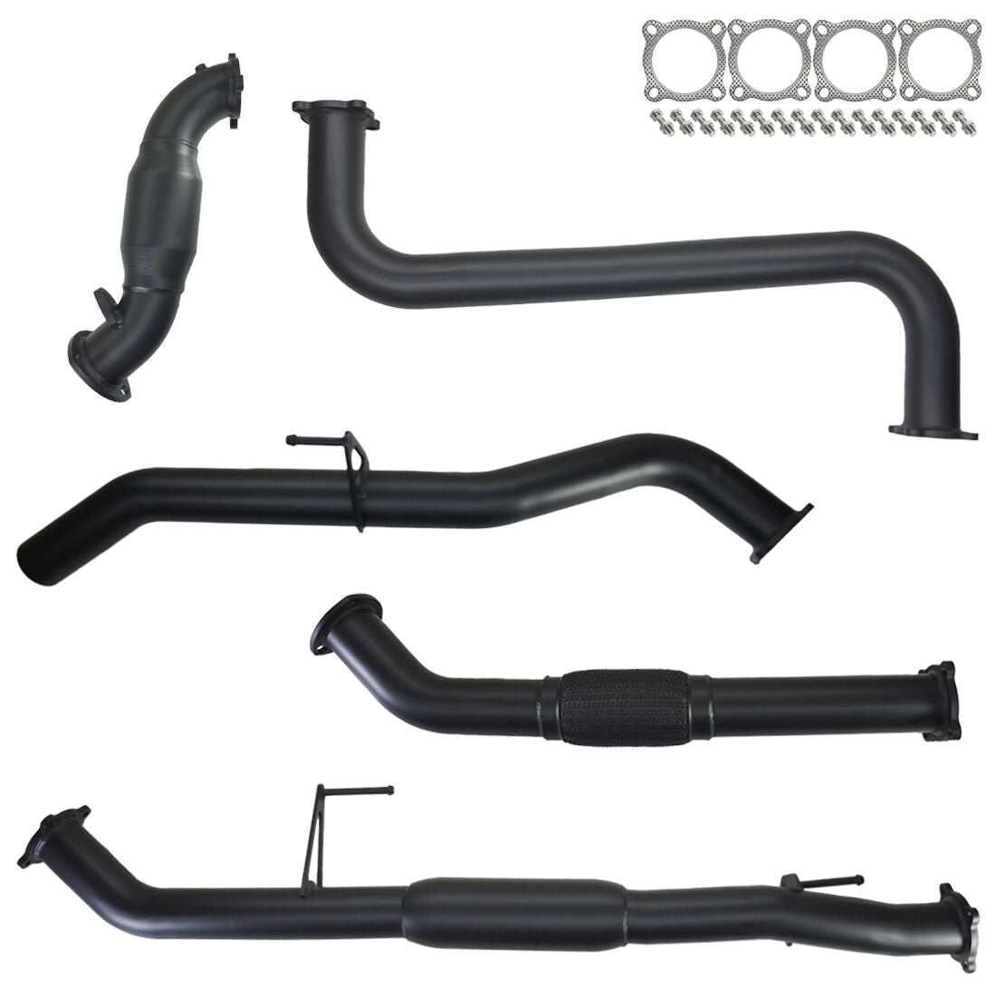 Nissan D40 Navara Exhaust 2.5L Manual Turbo Back 3" Systems