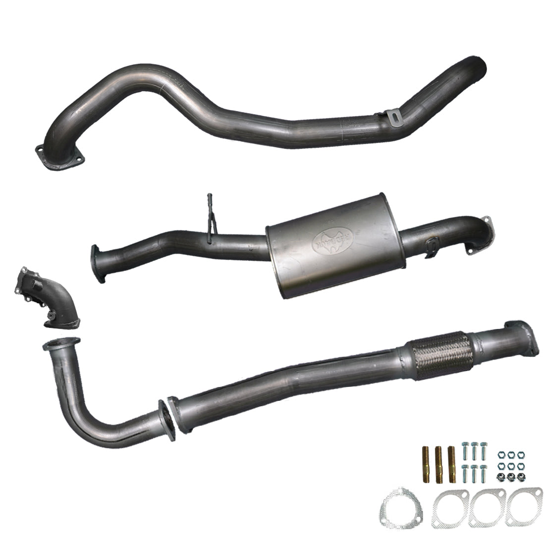Nissan GU Patrol Exhaust Coil Spring Ute 4.2L 3" Inch Systems