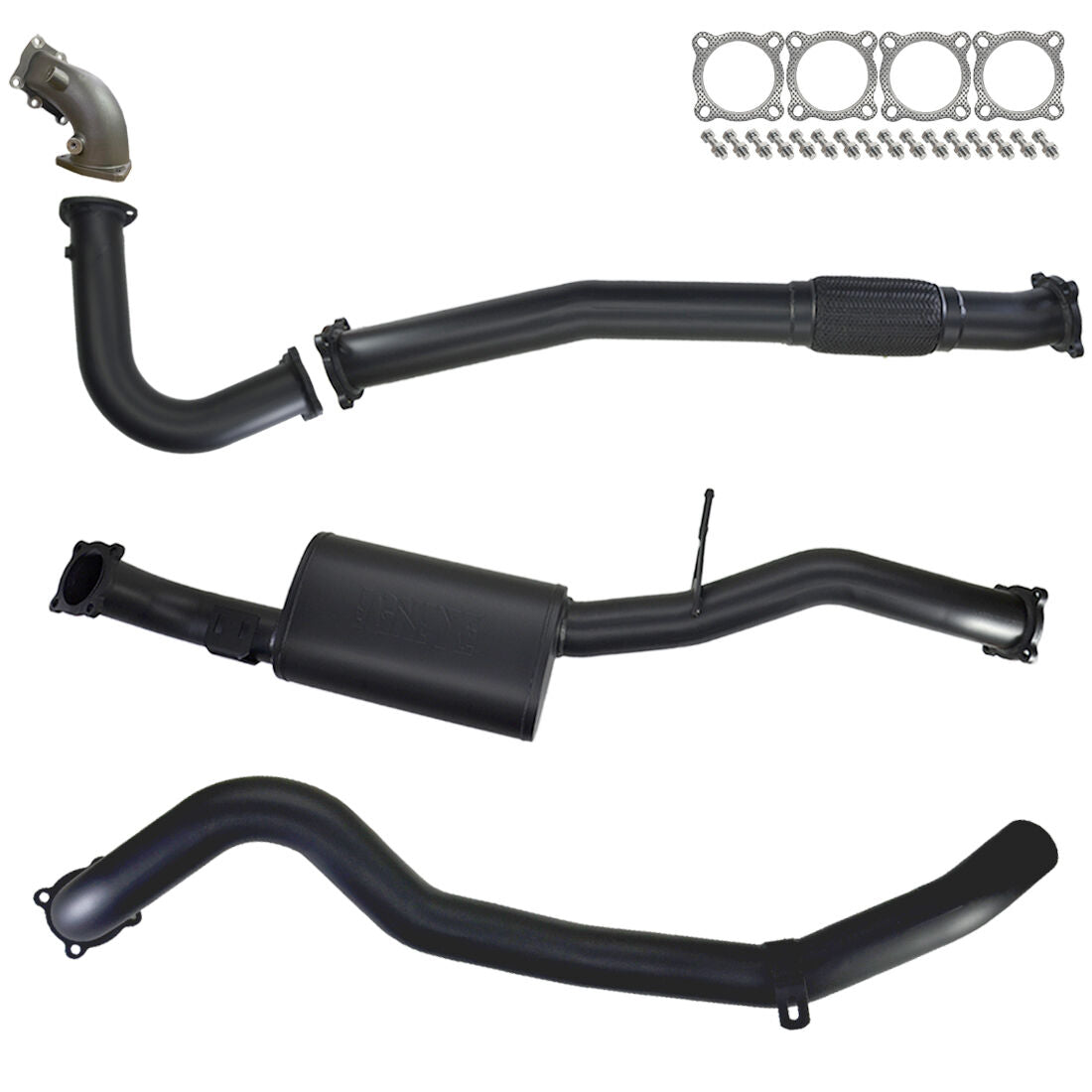 Nissan GU Patrol Exhaust Coil Spring Ute 4.2L 3" Inch Systems