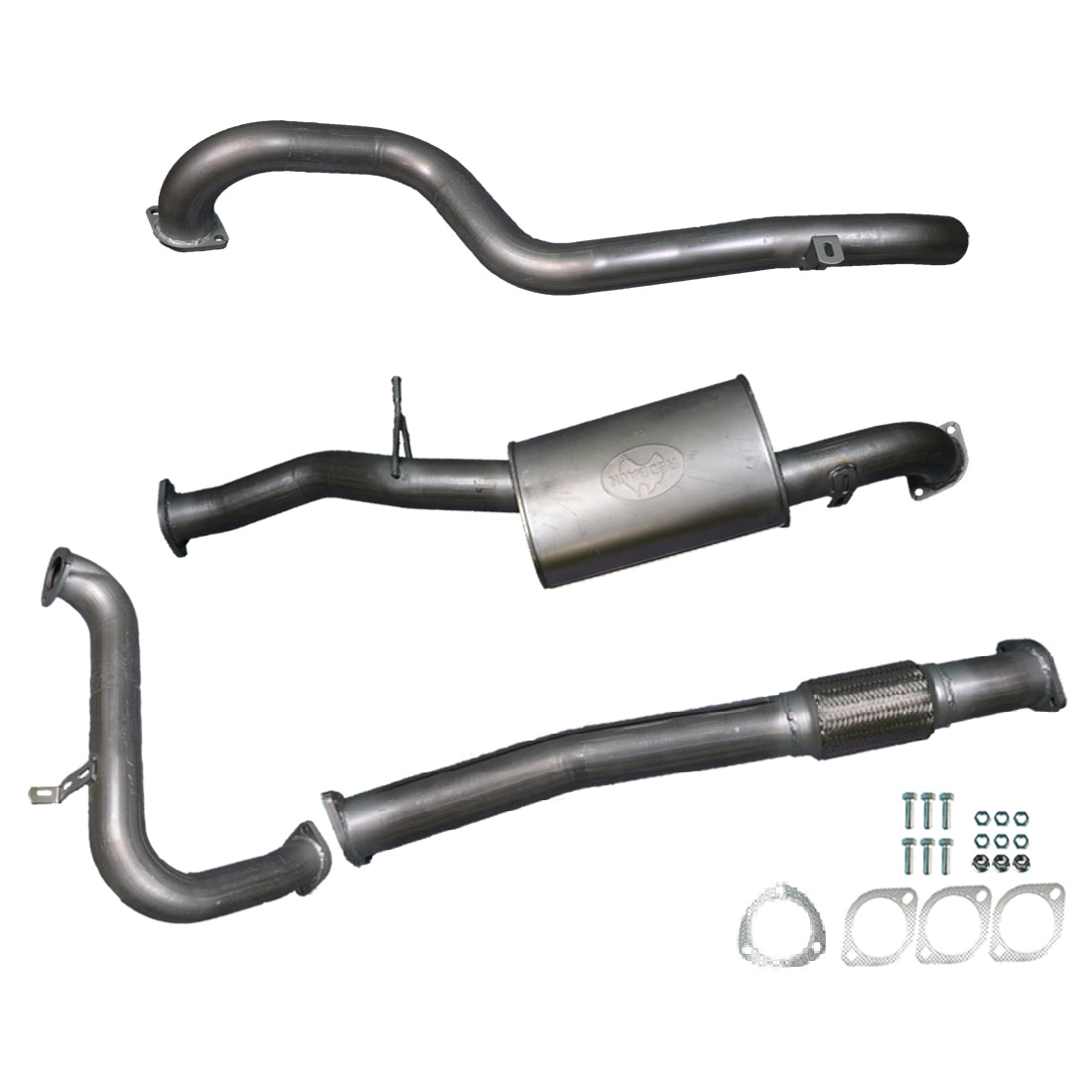 Nissan GU Patrol Exhaust Leaf Spring Ute 3L 3" Inch Systems