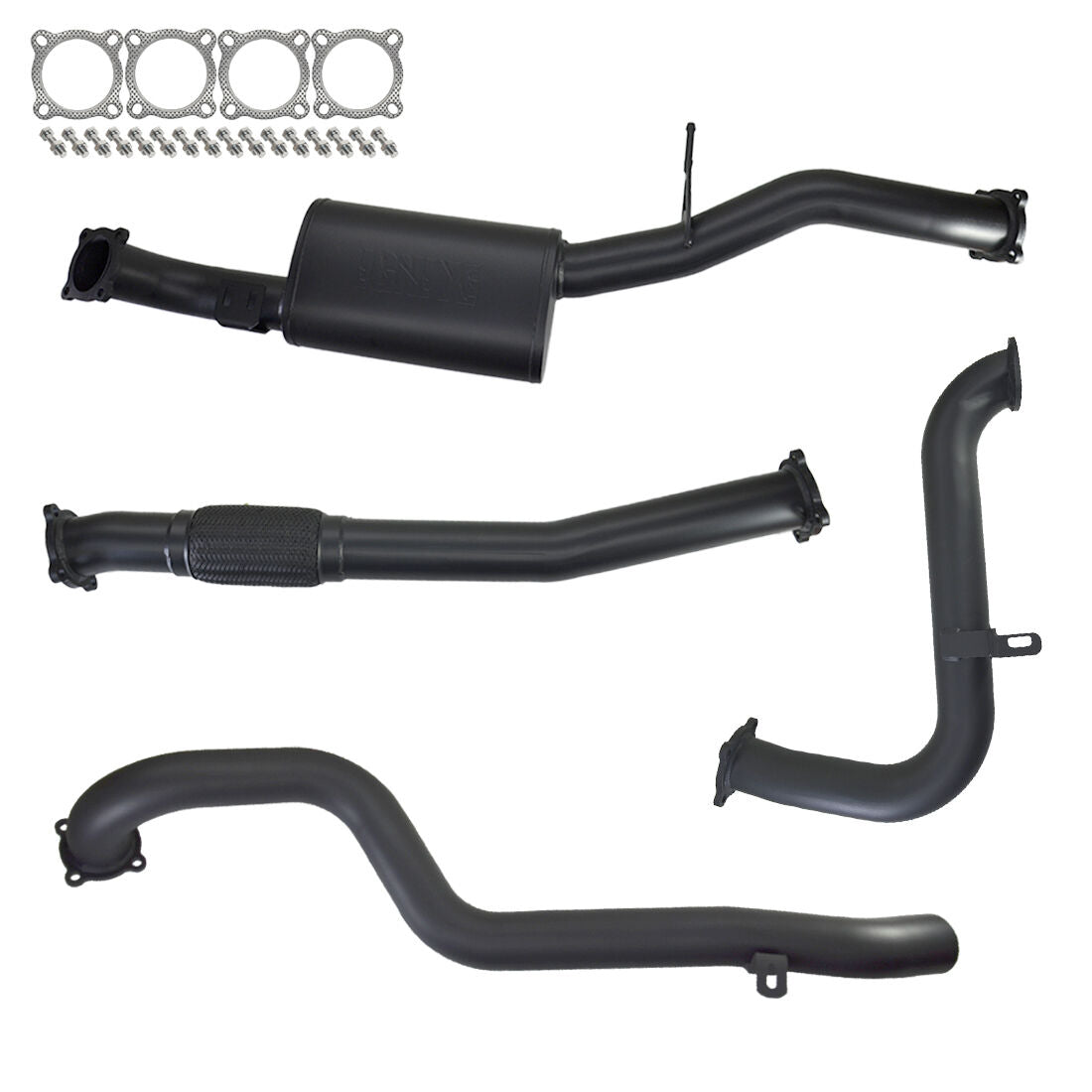 Nissan GU Patrol Exhaust Leaf Spring Ute 3L 3" Inch Systems