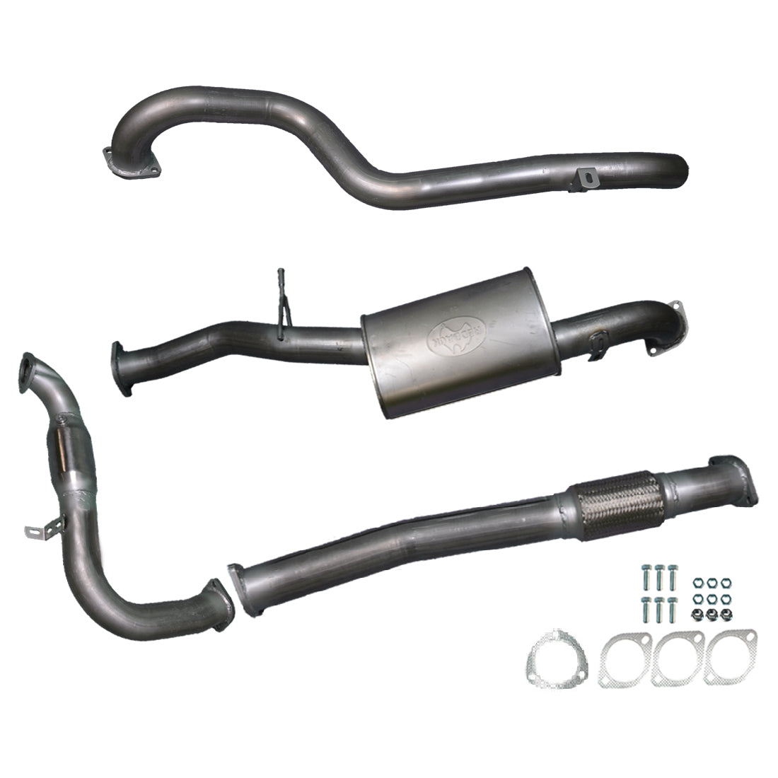 Nissan GU Patrol Exhaust Leaf Spring Ute 3L 3" Inch Systems