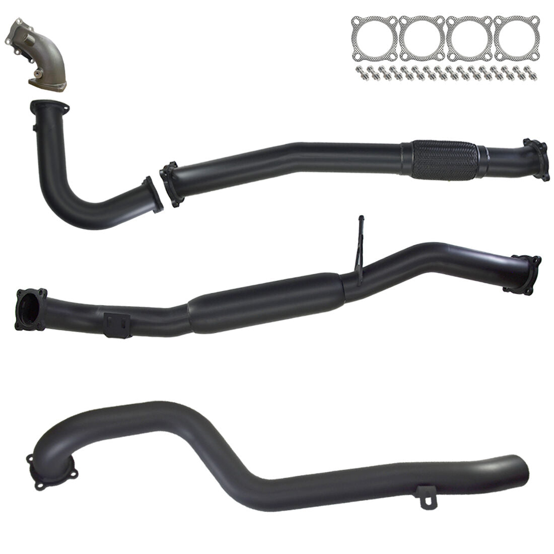 Nissan GU Patrol Exhaust Leaf Spring Ute 4.2L 3" Inch Systems