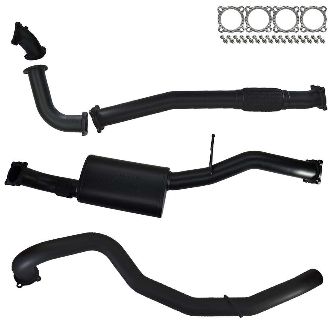Nissan GU Patrol Exhaust Wagon 2.8L 3" Inch Systems