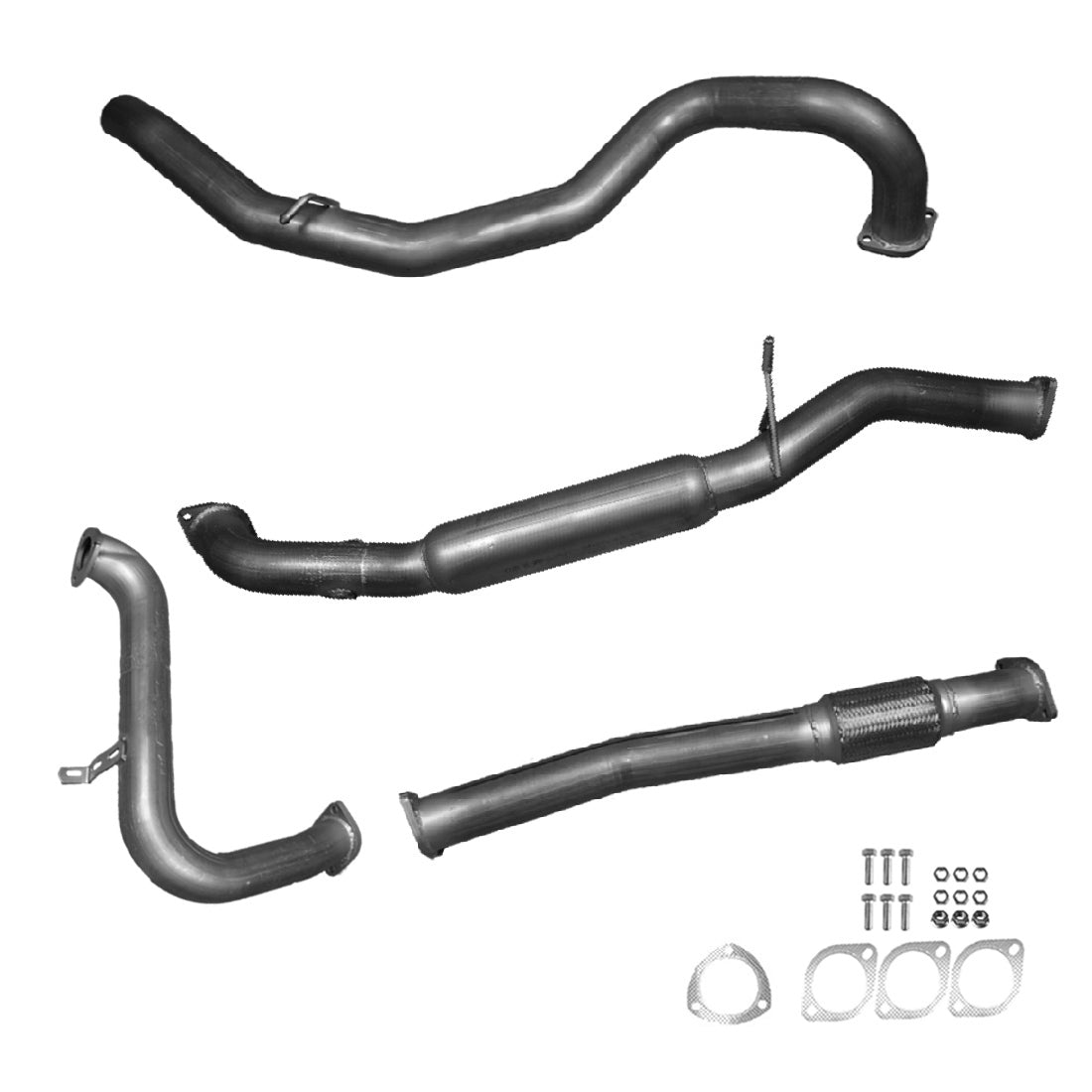 Nissan GU Patrol Exhaust Wagon 3L 3" Inch Systems