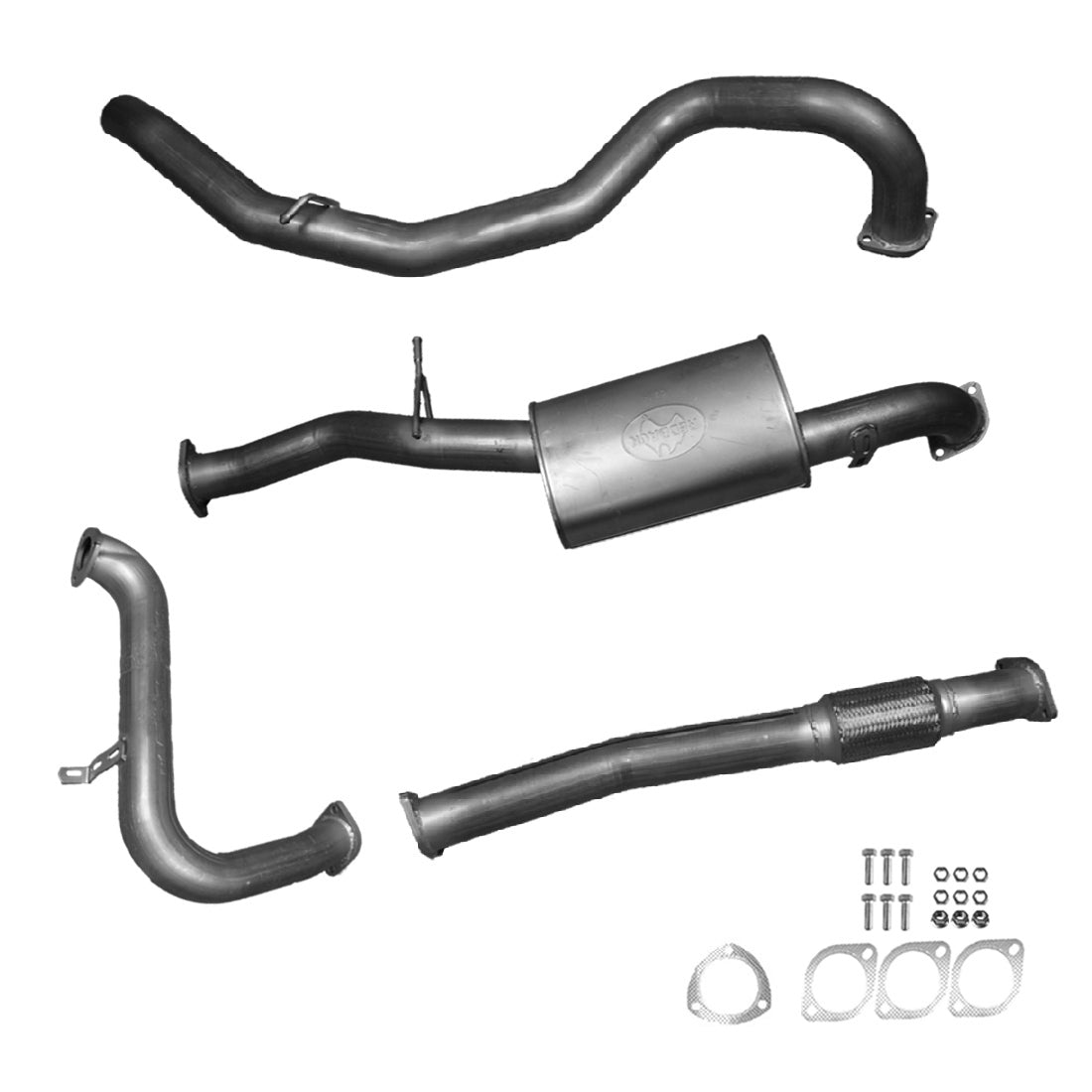 Nissan GU Patrol Exhaust Wagon 3L 3" Inch Systems