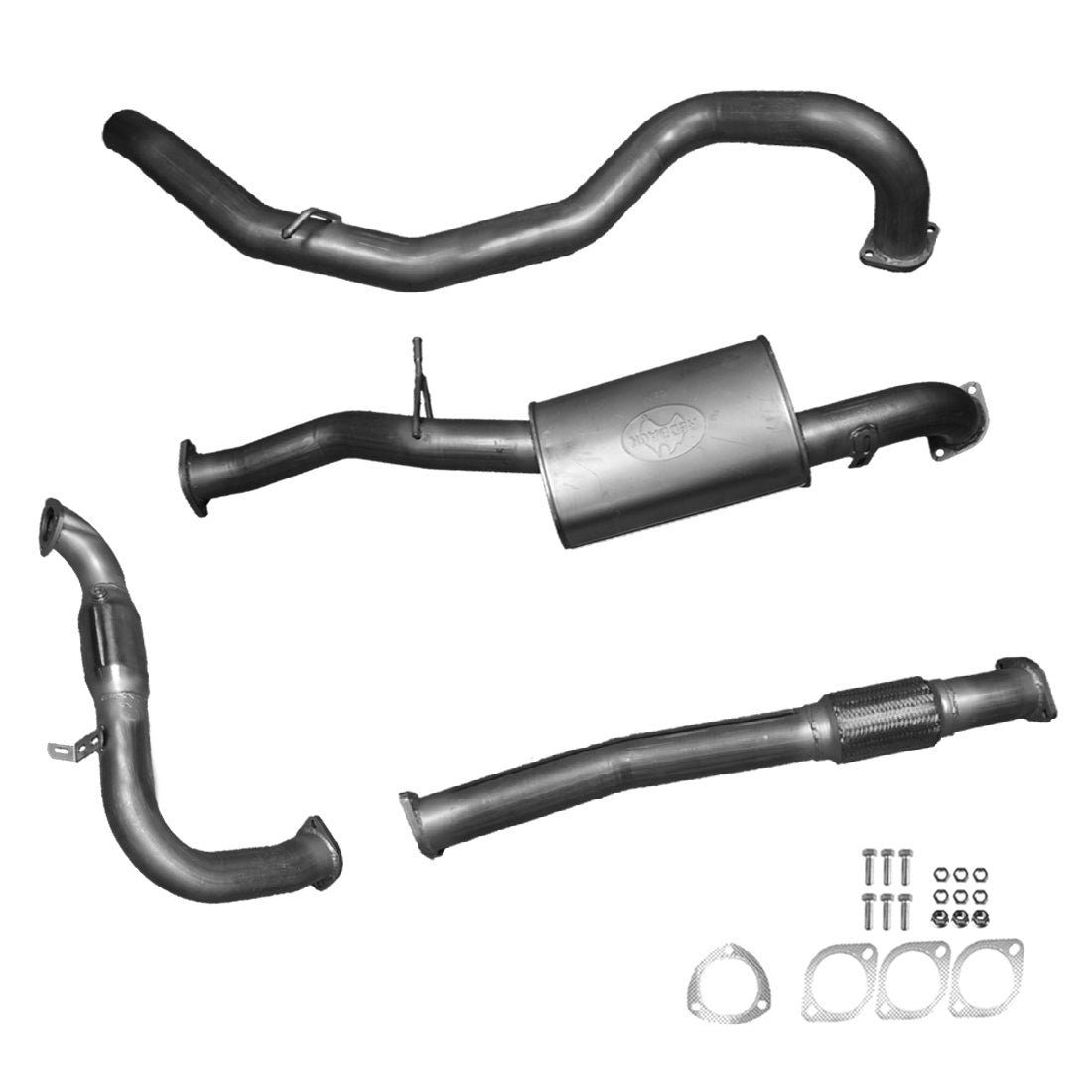 Nissan GU Patrol Exhaust Wagon 3L 3" Inch Systems