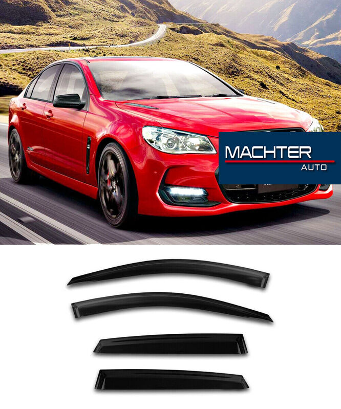 4 Pcs Weathershields Fit For Holden Commodore VE VF SV6 SS HSV