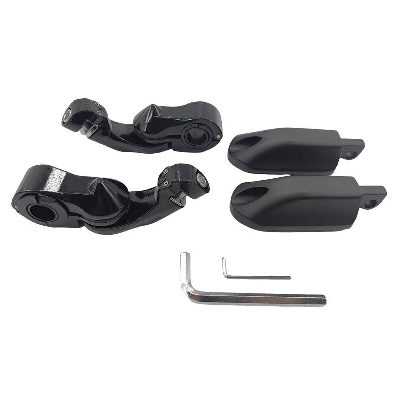 Highway Footpegs Pegs 1.25" Fit For Harley Touring Street Glide Electra Glide Road