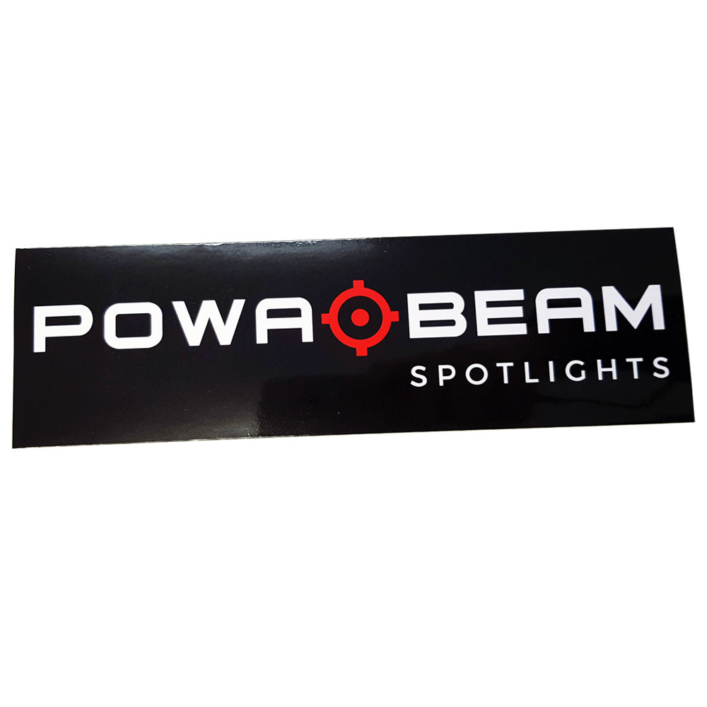 Powa Beam Bumper Stickers