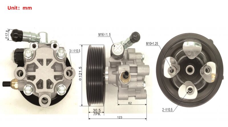 Power Steering Pump Fit For Toyota Aurion GSV40R RAV4 GSA33 For Lexus RX GGL15R