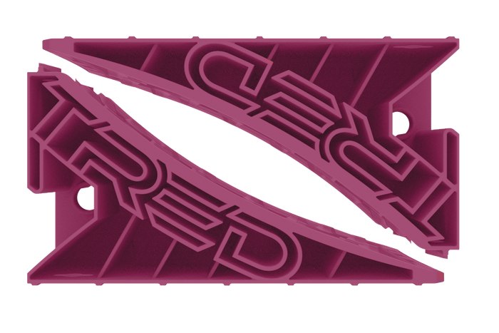TRED GT WHEEL CHOCK - NBCF PINK