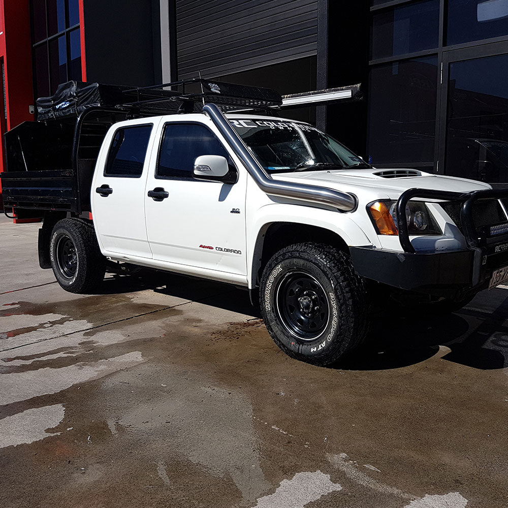 Isuzu Dmax 2008-12 4″ Stainless Steel Snorkel Kit (Long)