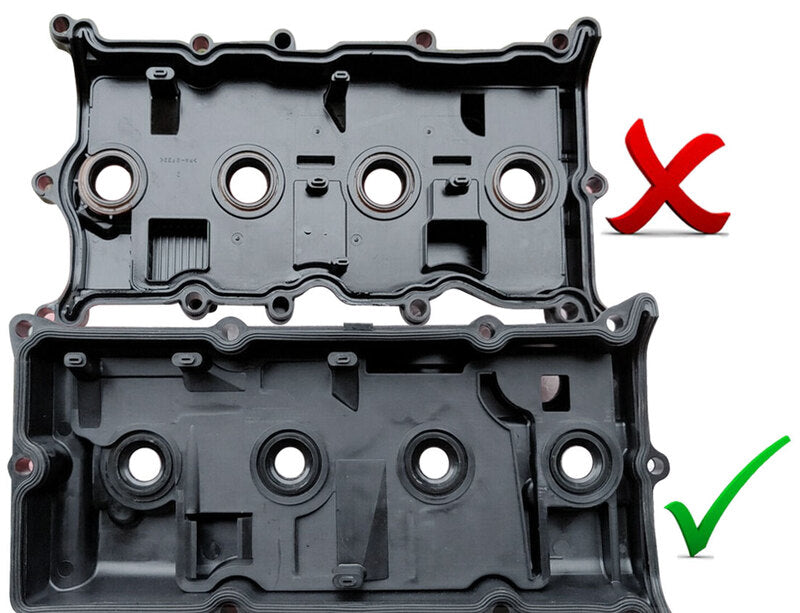 Valve Rocker Cover With Gasket Fit For Nissan Navara D40 X-Trail T30 Altima L32 Serena C24 Presage U31 QR25DE 132648H303