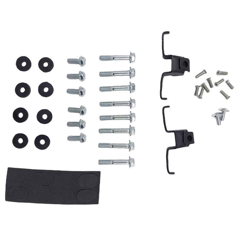 Aluminium Roof Rails Set Black Fit For Toyota Land Cruiser Prado 120 Series 2002-2009