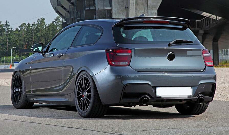 Black Rear Roof Spoiler Fit For BMW 1 Series F20 M135i M140i 125i 2011-2018