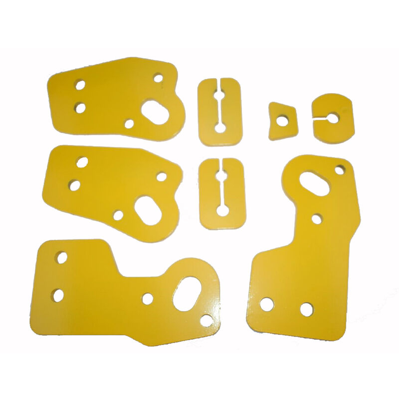 Front Rated Recovery Tow Points Kit Fit For Mitsubishi Triton MQ MR 2015-2021 WLL 5000KG