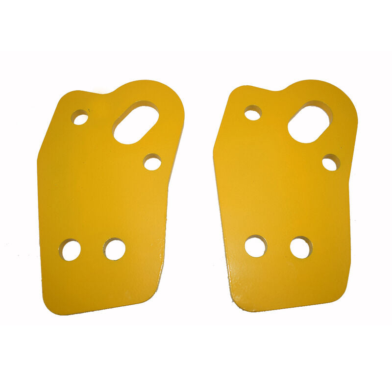 Front Rated Recovery Tow Points Kit Fit For Mitsubishi Triton MQ MR 2015-2021 WLL 5000KG