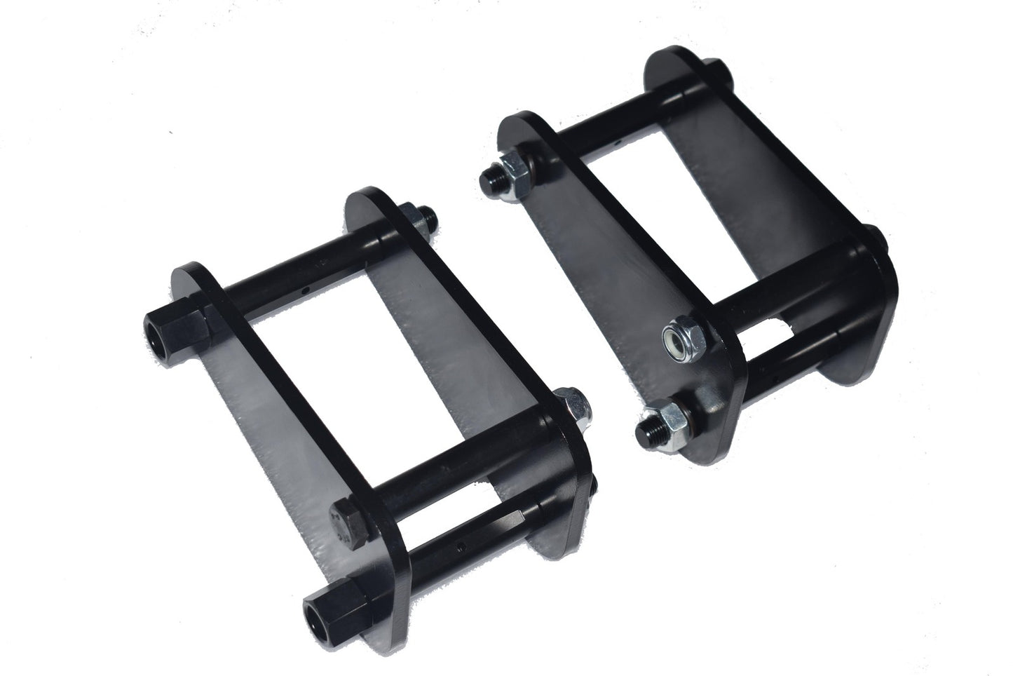Pair Front 2"50mm Extended Shackles Fit For Toyota Landcruiser 73 74 75 40 60 series