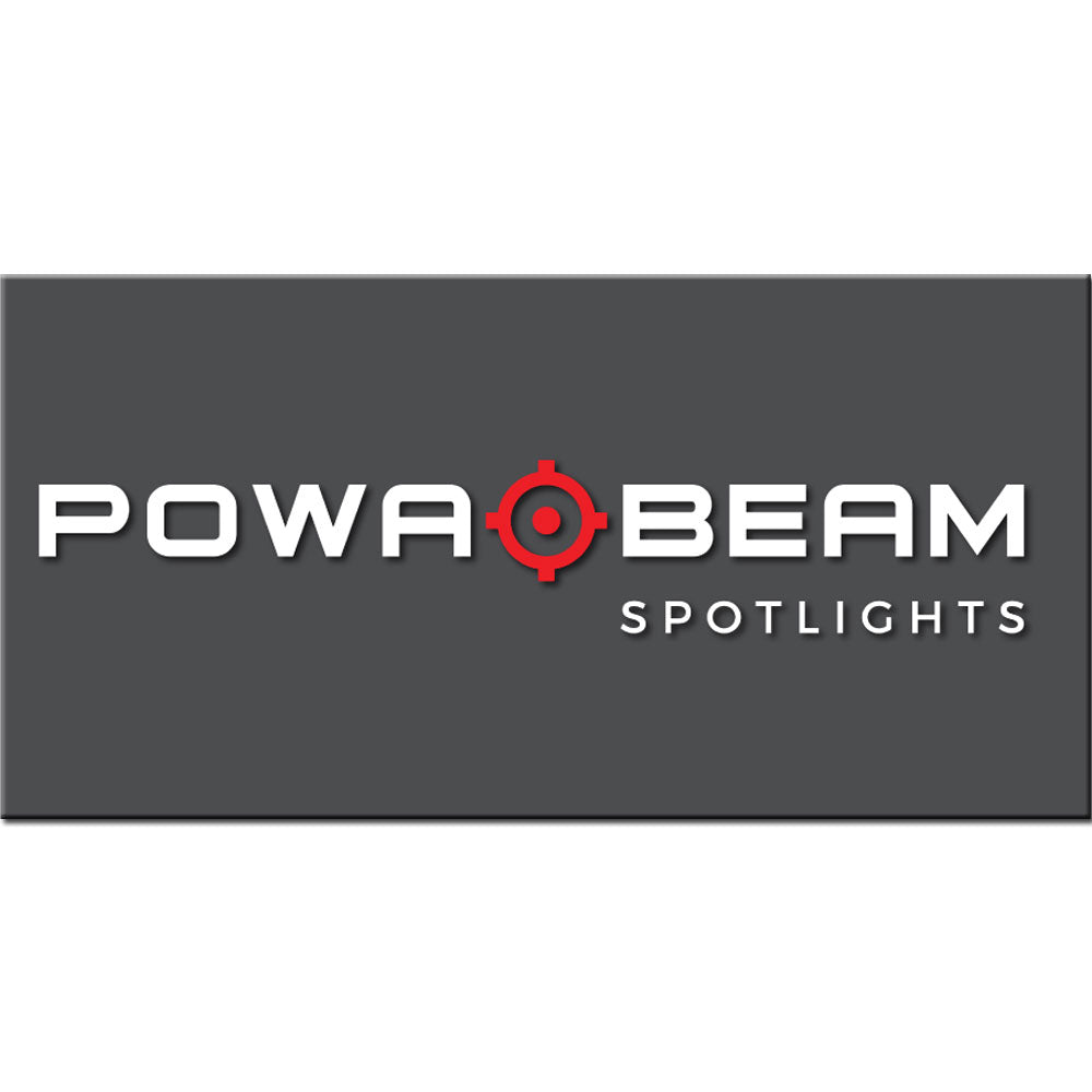 Corrugated Sign 600 x 300mm - Powa Beam Spotlights