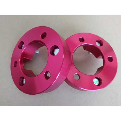 STRUT SPACERS 32MM FOR NISSAN NAVARA D40 FRONT COIL STRUT SHOCK LIFT 2005 - 2014