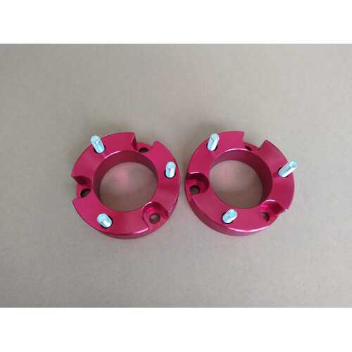 STRUT SPACERS 32MM FOR ISUZU D-MAX HOLDEN COLORADO 2012-19 FRONT COIL LIFT DMAX