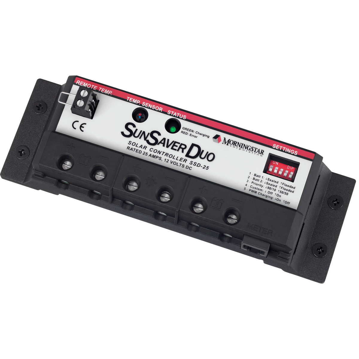 Morningstar SunSaver Duo Solar Controller SR-SSD-25