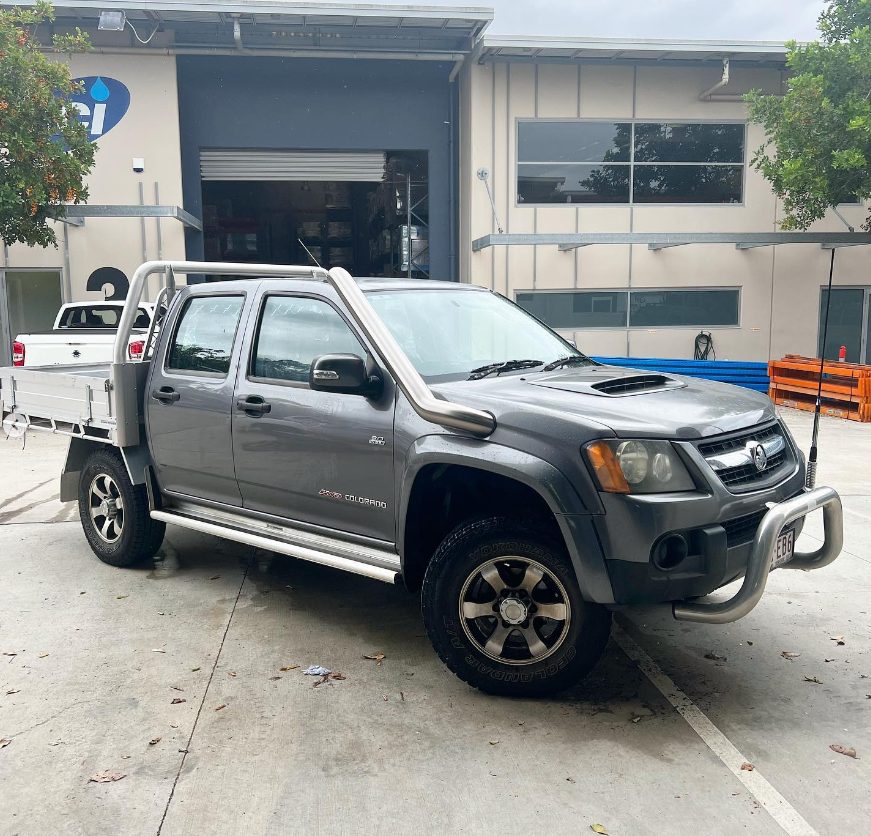 Holden Rodeo RA 4″ Stainless Steel Snorkel/Airbox Kit (Mid)