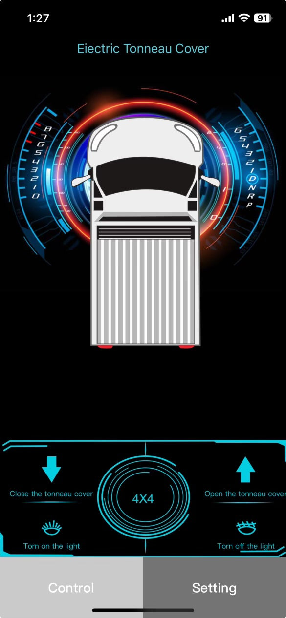 Ramped Up Electric roller shutter for Nissan Navara 2015-2025