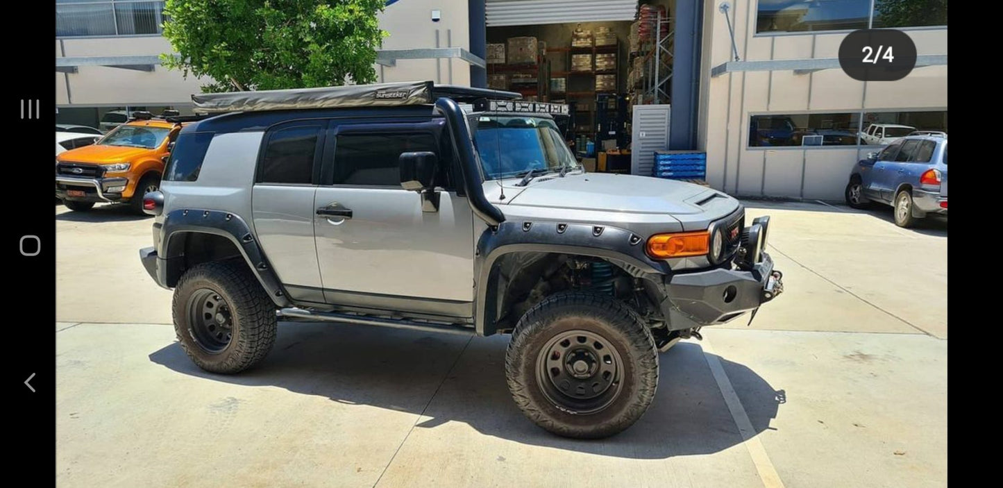 Toyota Landcruiser FJ 4″ (Short Entry) Stainless Steel Snorkel Kit