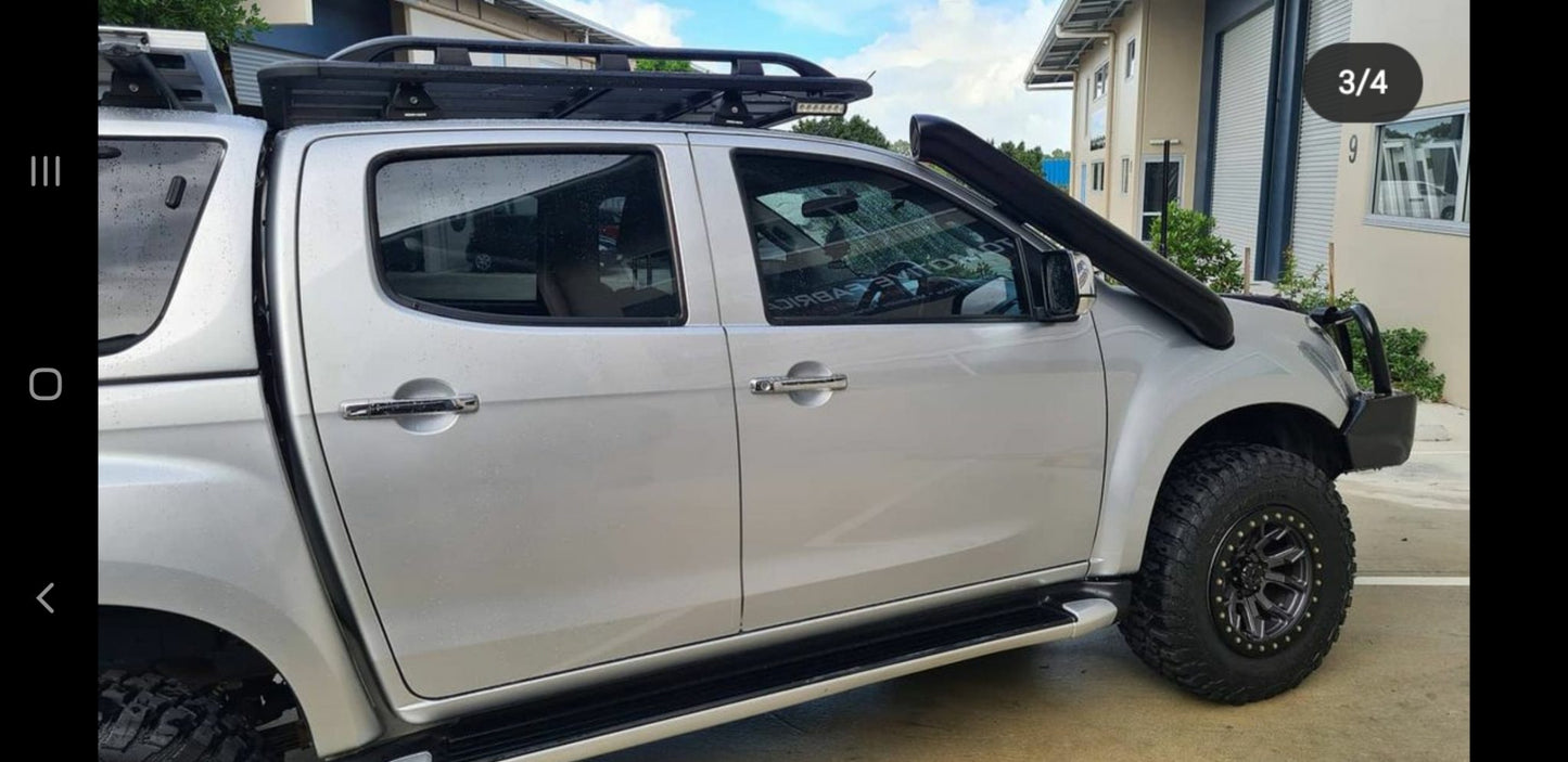 Isuzu DMAX 2012-2020 5″ Stainless Steel Snorkel Kit (SHORT)