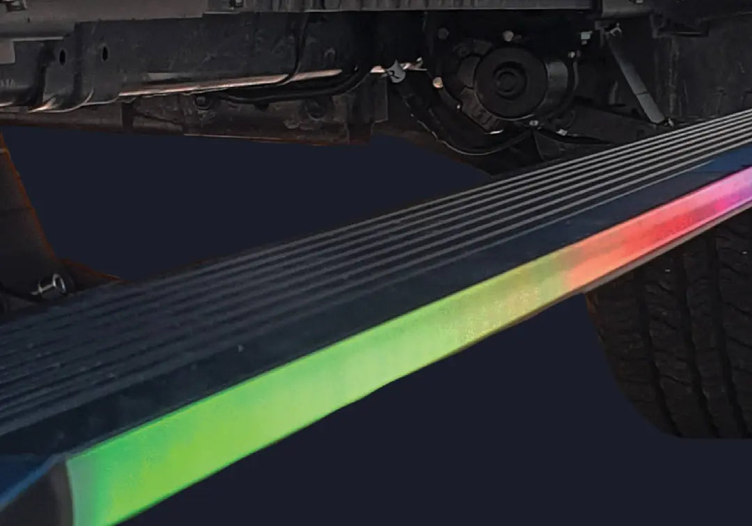 Ramped Up Power Boards Electric Led Side Steps for ISUZU D-MAX 2020+ onwards