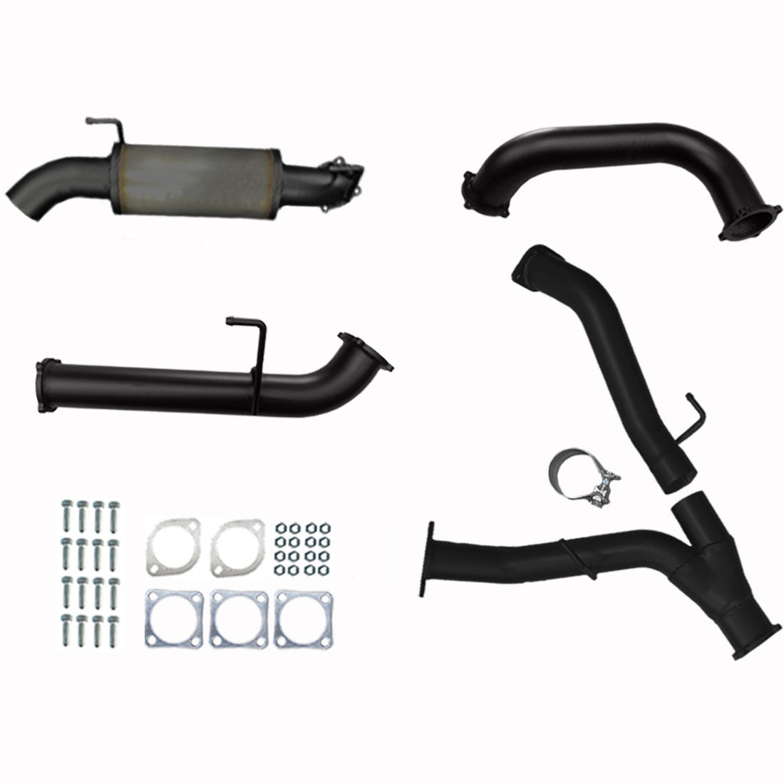 Toyota Landcruiser Exhaust 200 Series 4.5L V8 3" to 3.5" DPF Back Systems