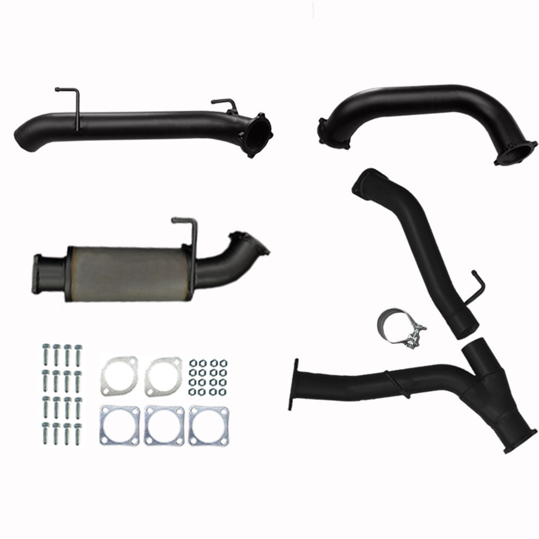 Toyota Landcruiser Exhaust 200 Series 4.5L V8 3" to 3.5" DPF Back Systems