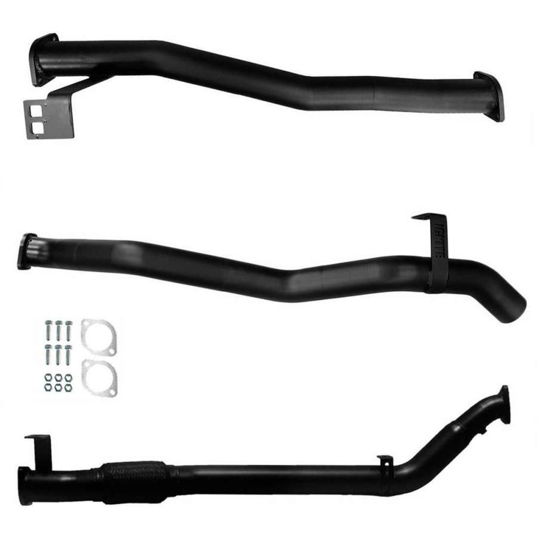 Toyota Landcruiser Exhaust 76 Series Wagon 3" Turbo Back Systems
