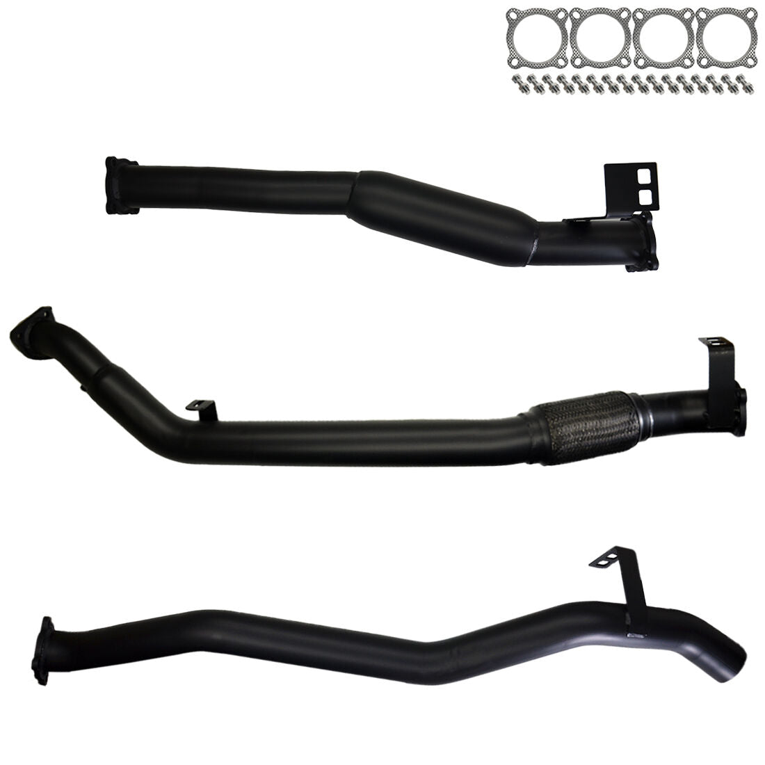 Toyota Landcruiser Exhaust 76 Series Wagon 3" Turbo Back Systems