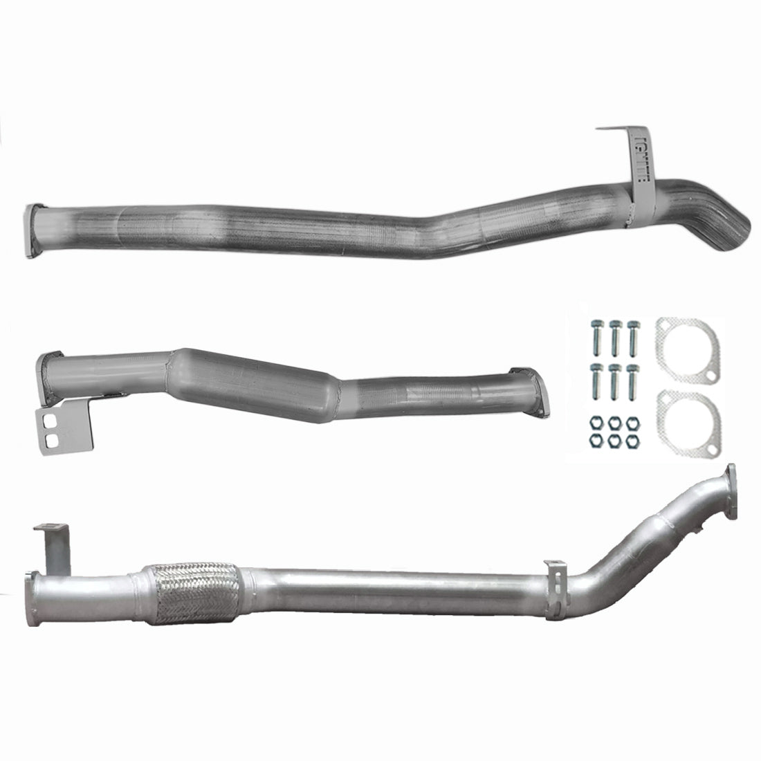 Toyota Landcruiser Exhaust 76 Series Wagon 3" Turbo Back Systems